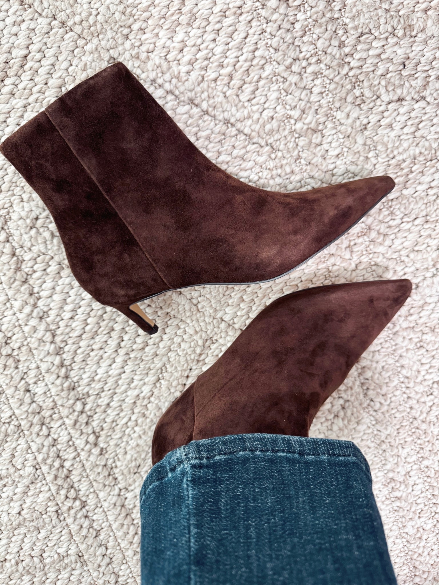 The perfect brown suede bootie 🤎 Runs TTS, no need to size up!

Boots, brown boots, Nine West 

#LTKGiftGuide #LTKFindsUnder50 #LTKFindsUnder100