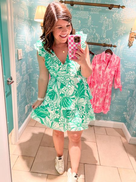 What I’d wear to the Masters 💚 Wearing a size 6.

Spring outfit. Resort outfit. Spring dress.

#LTKstyletip #LTKSeasonal