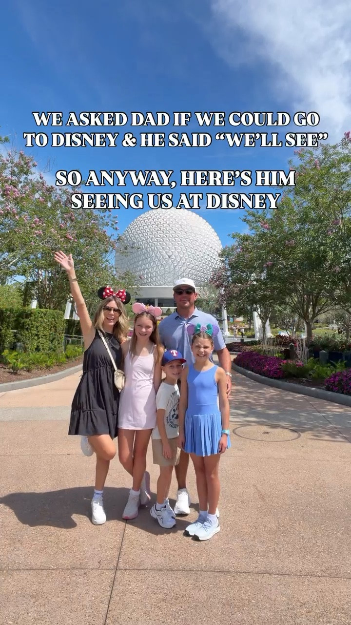 I love it when a plan comes together 🤣 (and a super supportive husband) 🙌🏻 @disneyparks #epcot #disney #disneyoutfits #disneyworld 

Outfit details to your DMs by commenting SHOP

#LTKootd #LTKTravel #LTKOver40