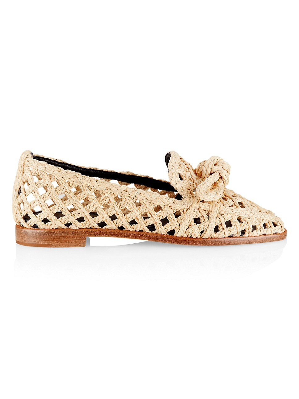 Clarita Raffia Loafers | Saks Fifth Avenue
