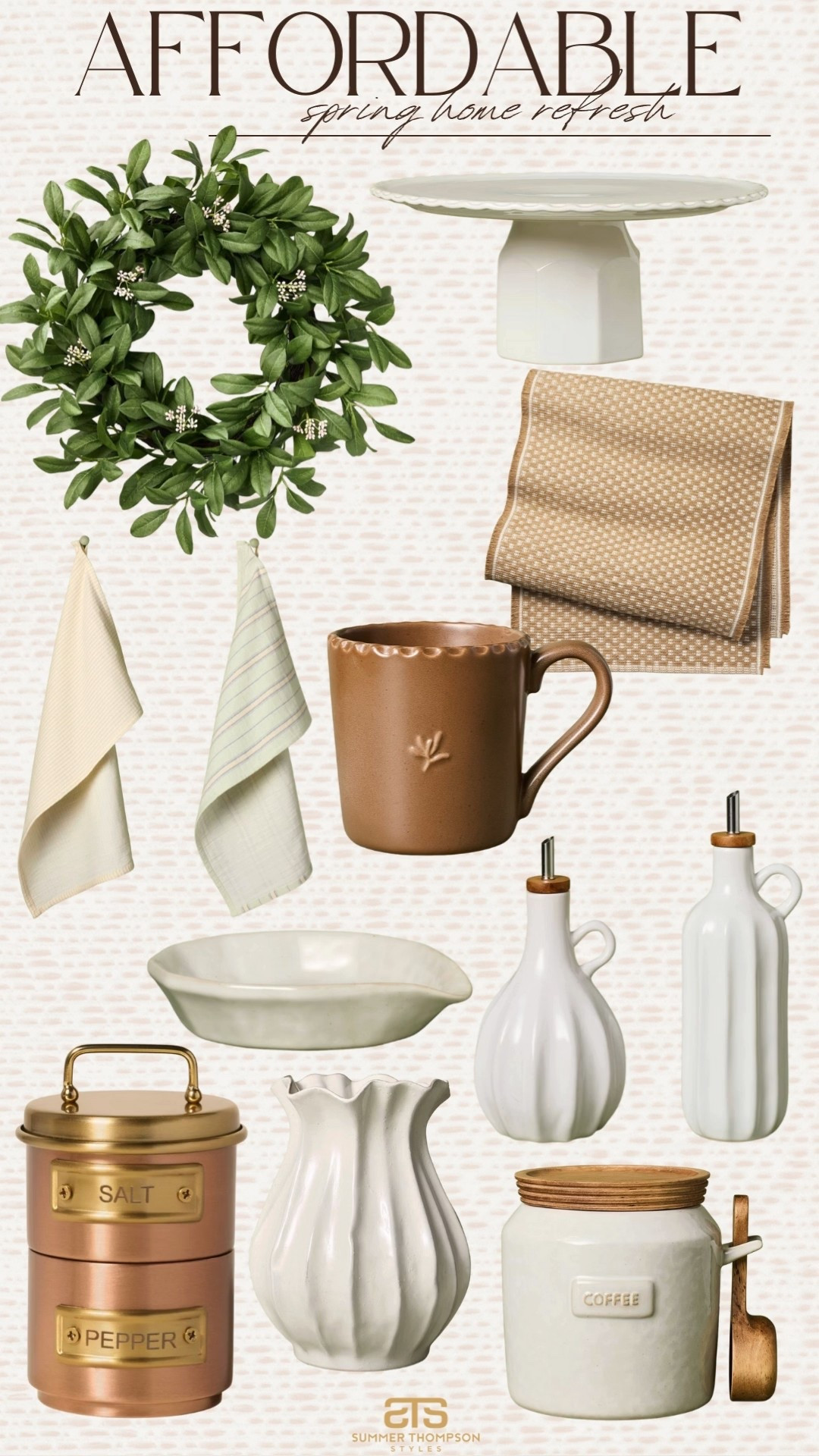 Affordable spring home accents that I’m loving! 

Target style. Home decor. Hearth and hand. Spring home refresh. Home accents. Mug. Table runner. Stoneware. Trending. Best sellers. Viral. Affordable  

#LTKHome #LTKSeasonal #LTKFindsUnder100