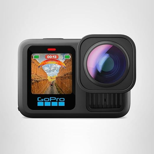 GoPro HERO13 Black Ultra Wide Edition - Waterproof Action Camera with 5.3K60 Video, 27MP Photo, B... | Amazon (US)