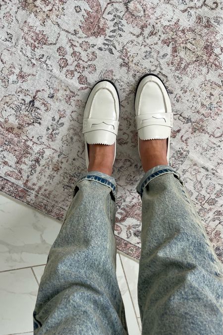 White loafers, spring shoes, workwear shoes

#LTKstyletip #LTKSeasonal #LTKshoecrush