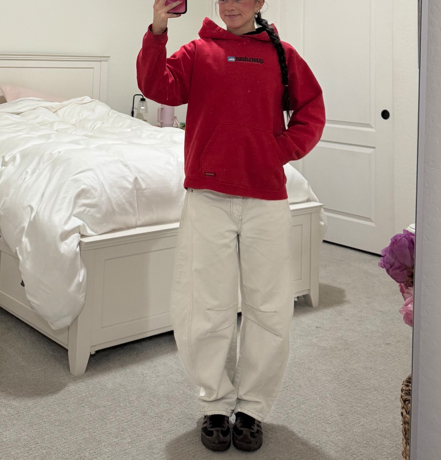 hoodie is vintage quicksilver 