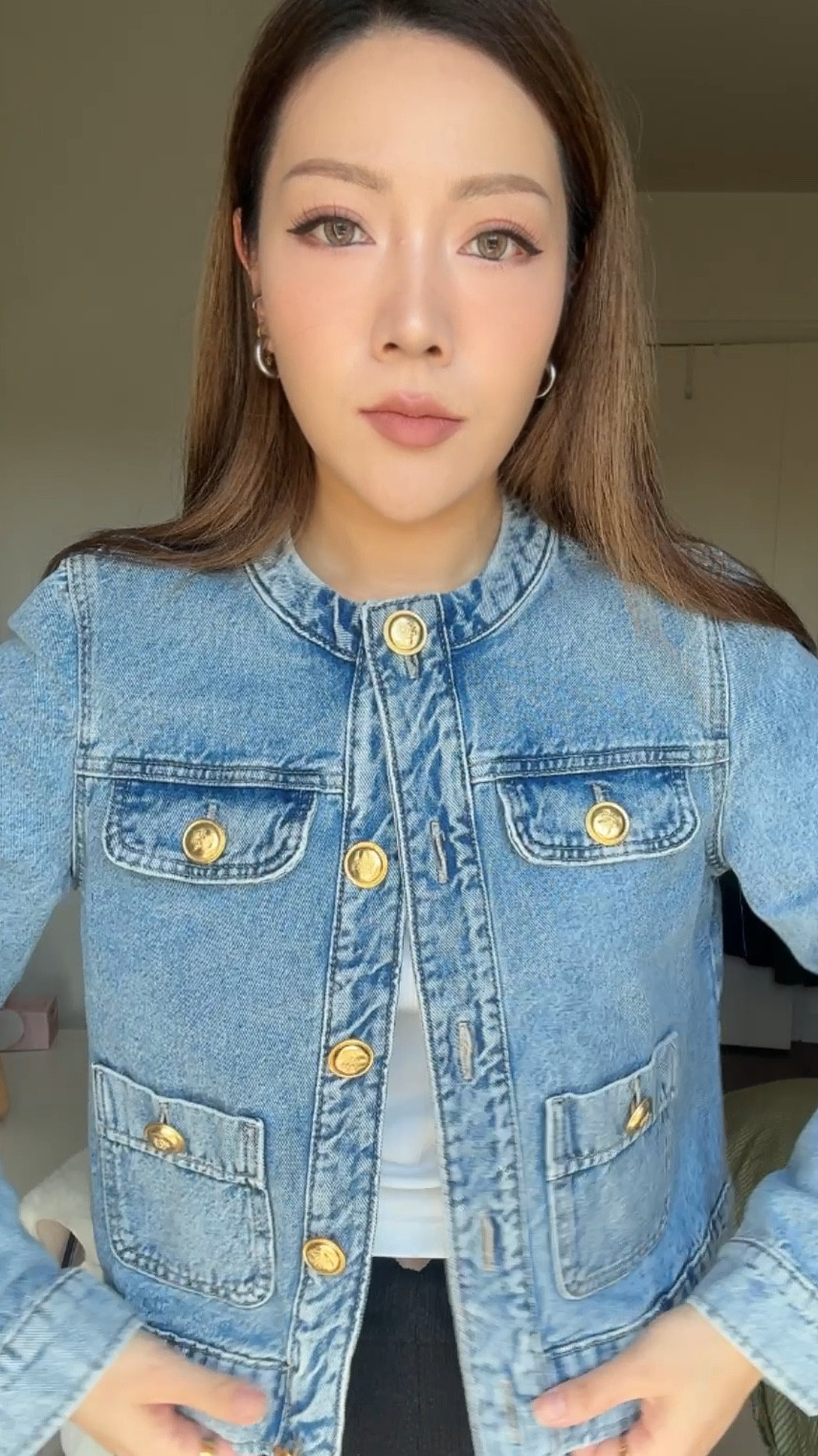 Spring denim jacket outfit 

#LTKuk #LTKeurope #LTKspring