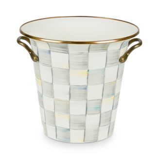 Mackenzie-Childs Sterling Check Enamel Wine Cooler  | Bloomingdale's Mackenzie-Childs | Bloomingdale's (US)