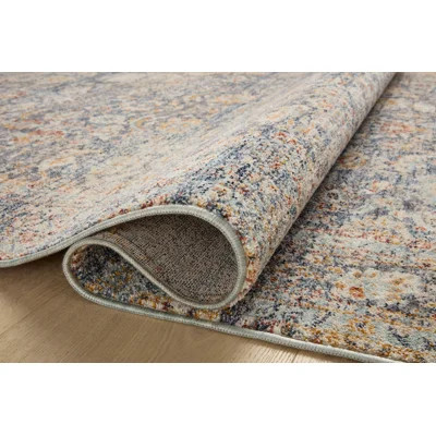 Angela Rose x Loloi Blake Navy / Multi Area Rug | Wayfair North America