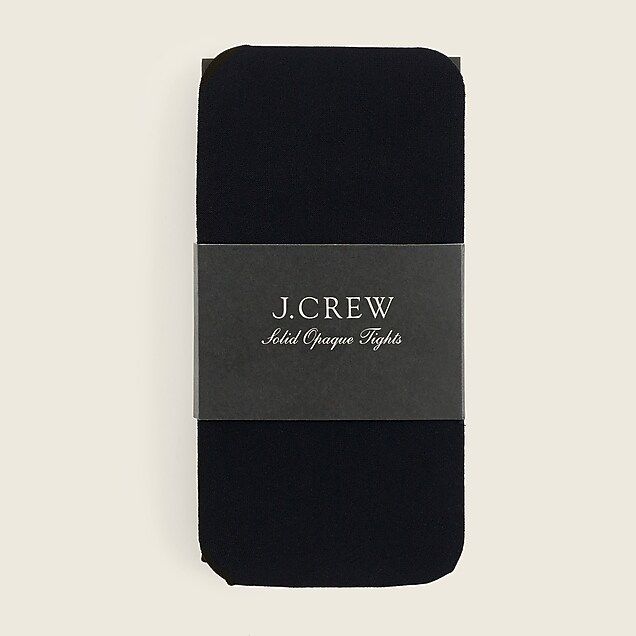 Opaque tights | J.Crew US