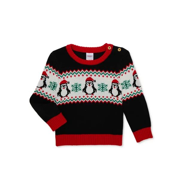 Holiday Time Baby and Toddler Boy or Girls Unisex Sweater, Sizes 12 Months to 5T - Walmart.com | Walmart (US)