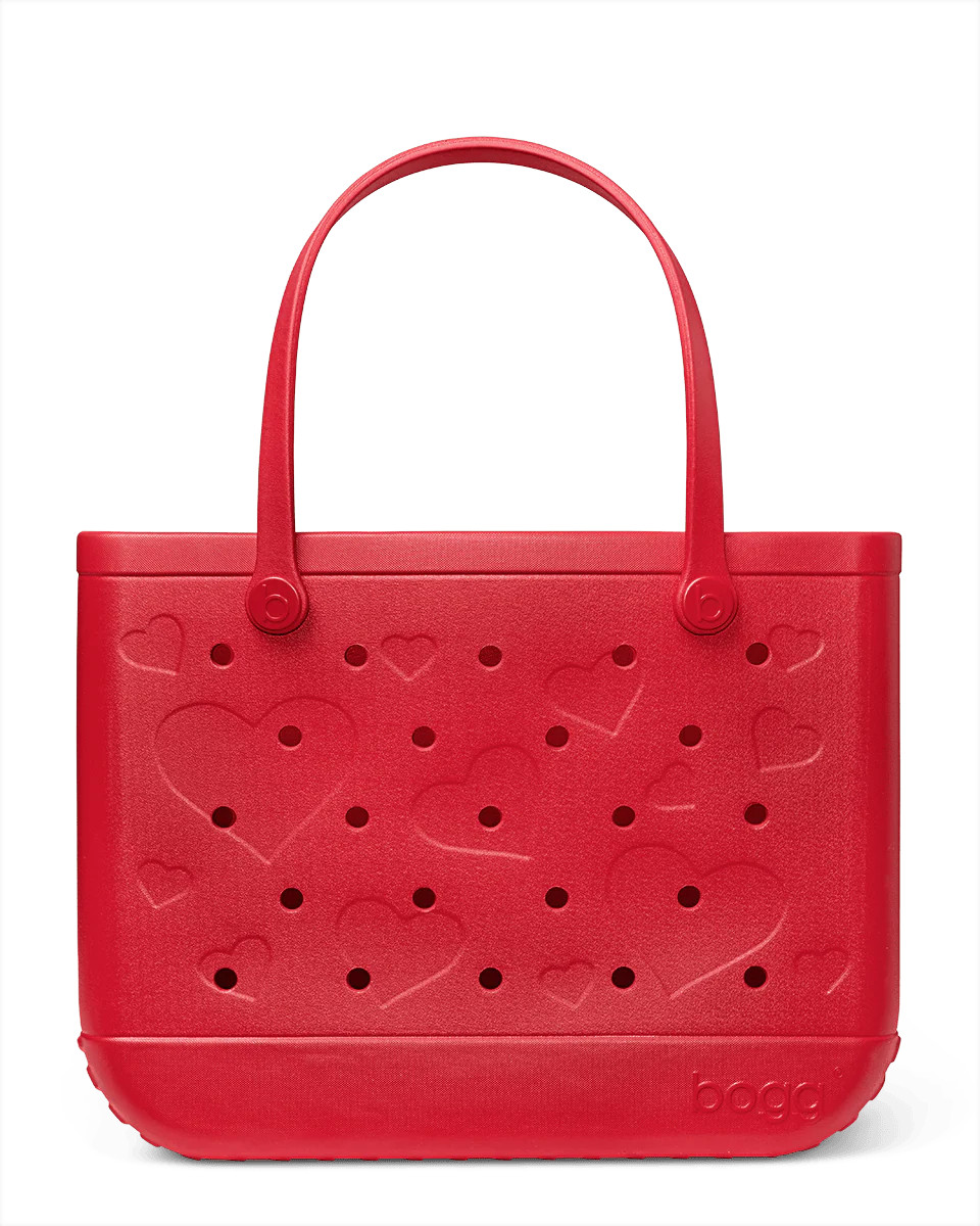 Original Bogg Bag - Conversation Hearts BRIGHT RED | Bogg Bag