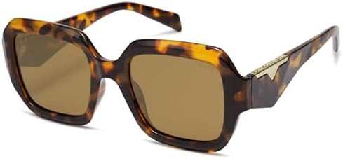 SOJOS Trendy Square Polarized Sunglasses for Womens Mens,Retro Polygon Shades Plastic Frame Sun G... | Amazon (US)