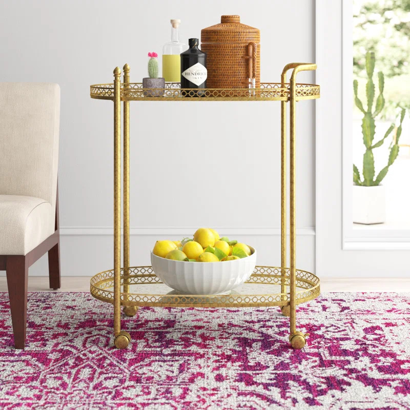 Metal Bar Cart | Wayfair North America