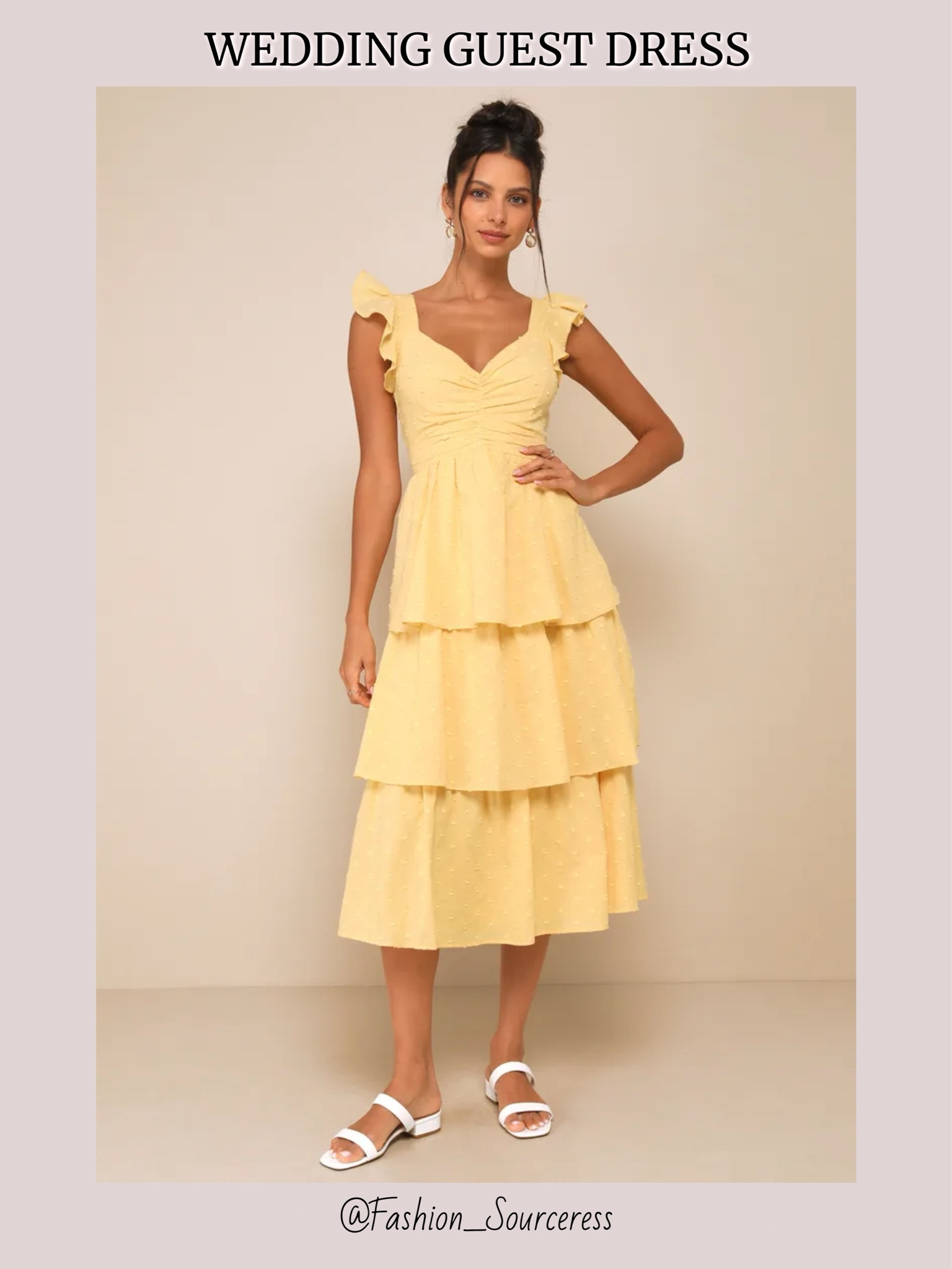 short dresses for women knee length Knee-Length Semi-Formal Short-Sleeve Dress main image 1