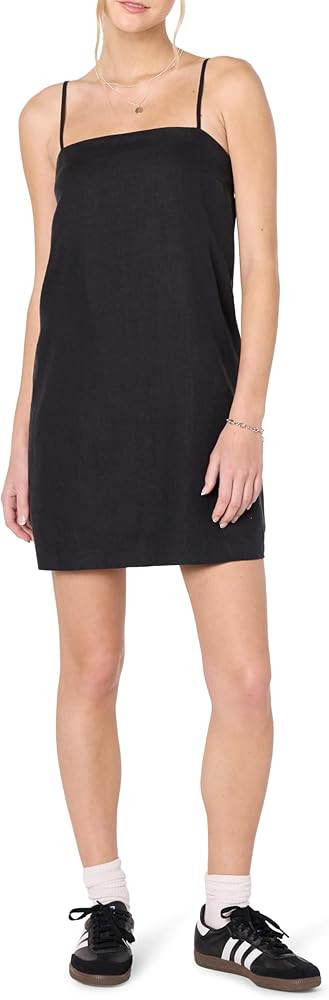 The Drop Women's Seville Linen Mini Shift Dress | Amazon (US)
