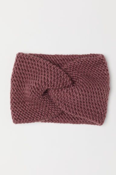 H & M - Knit Headband - Pink | H&M (US + CA)
