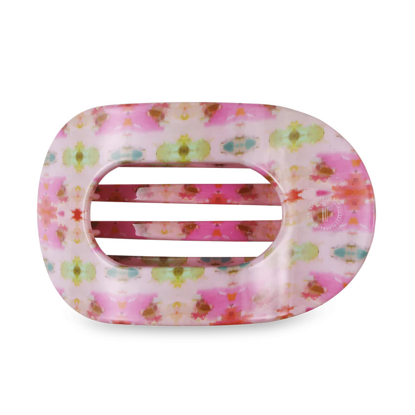 Giverny Large Flat Round Hair Clip | TELETIES
