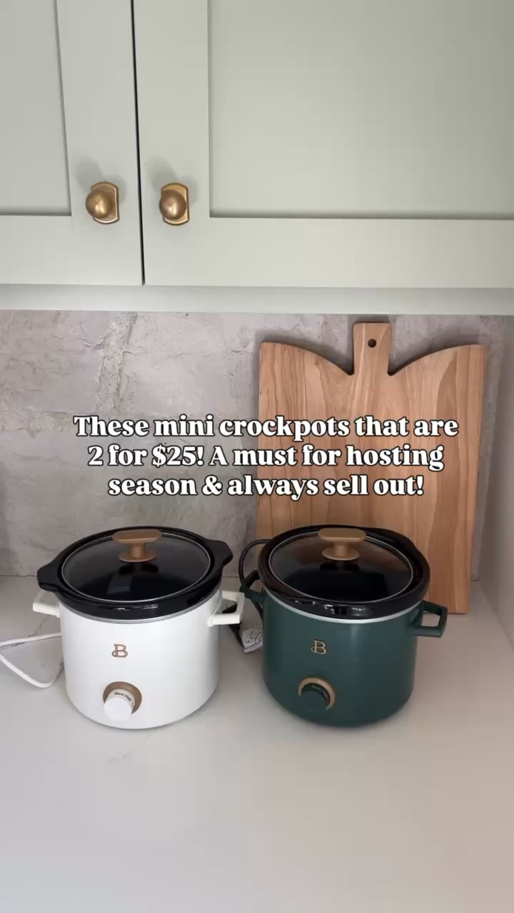 These mini slow cookers are perfect for game day! 2 for $25!!

Walmart - Walmart finds - Drew Barrymore - beautiful by Drew - crockpot - game day - game day finds

#LTKSeasonal #LTKHome #LTKmomlife
