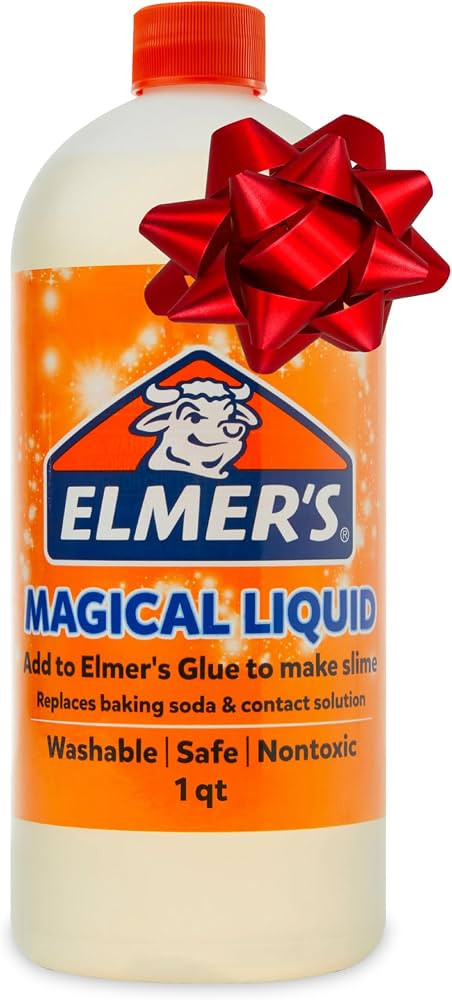 Elmer's Magical Liquid, Slime Activator Solution, Updated Formula for Double Slime Output, Safe a... | Amazon (US)