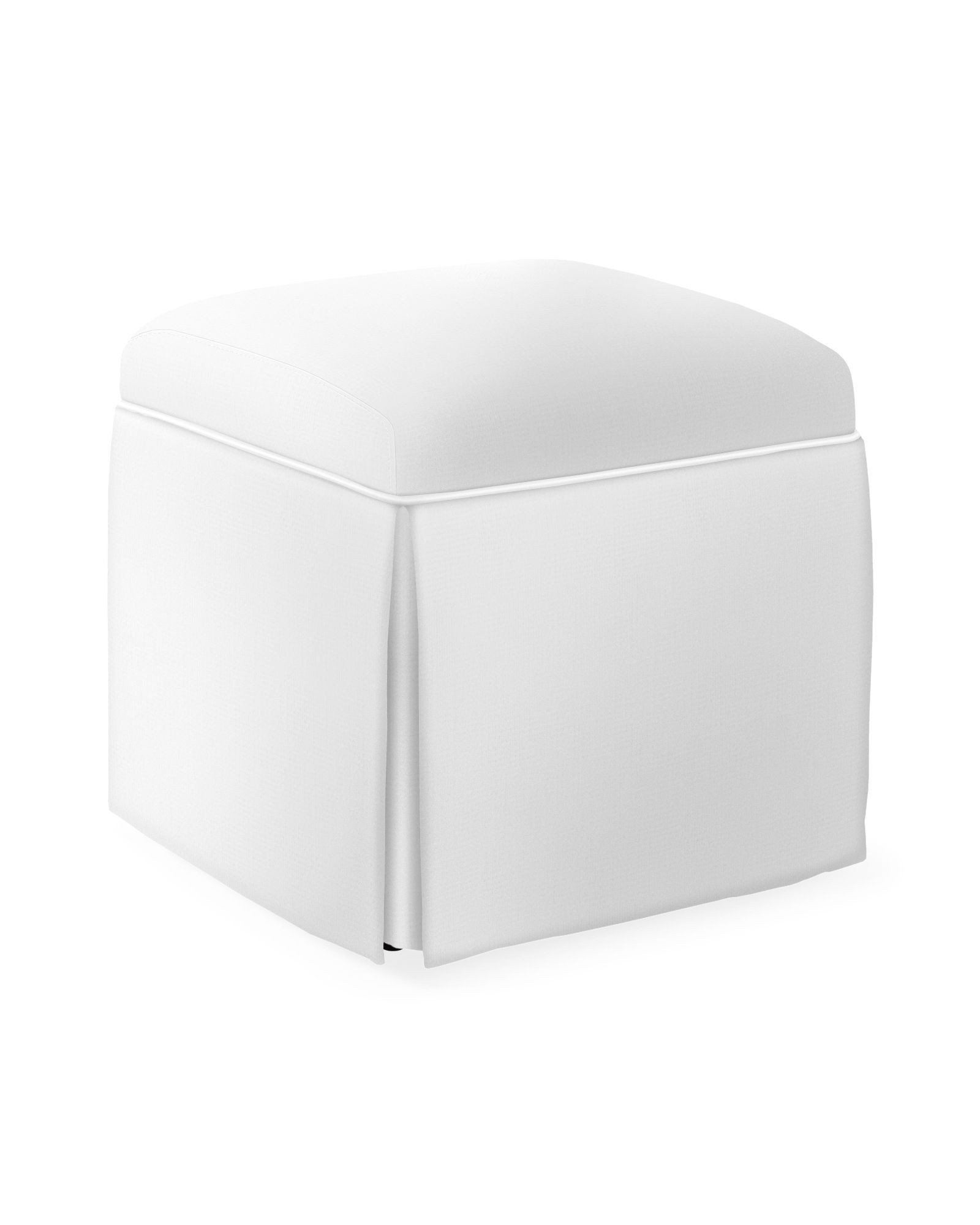 Harrison Swivel Cube - Skirted | Serena and Lily