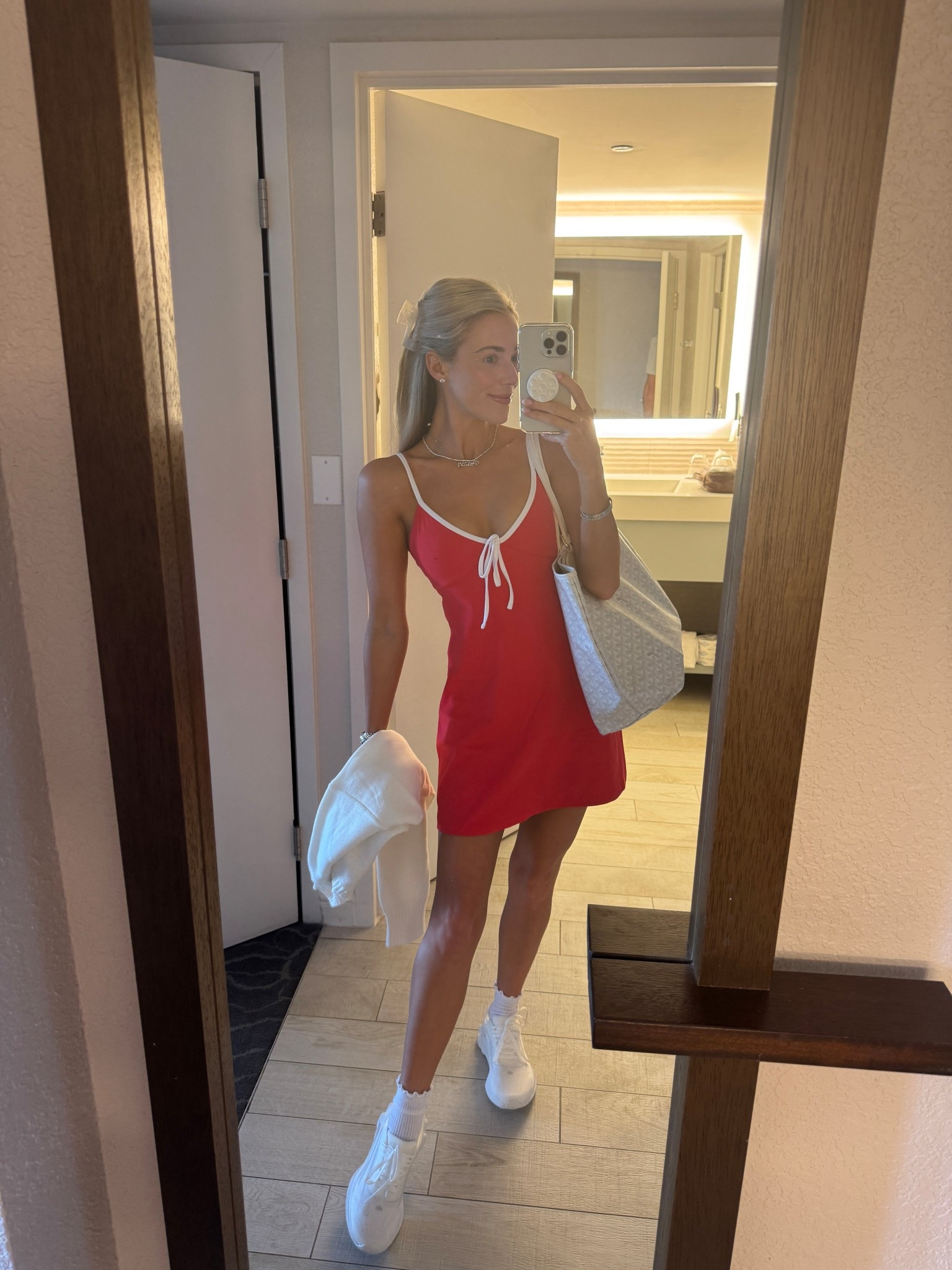 Abercrombie athletic dress
Red 
Tennis dress 
Alo YPB 
Vacation 
Spring 


#LTKStyleTip #LTKActive #LTKTravel