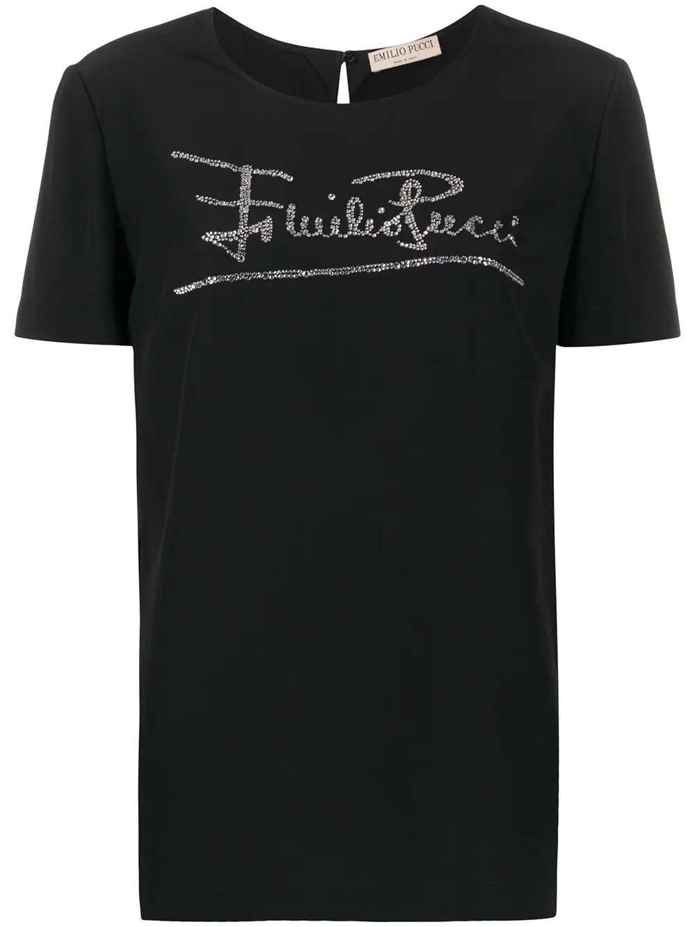 PUCCI Gemstone Logo T-shirt - Farfetch | Farfetch Global