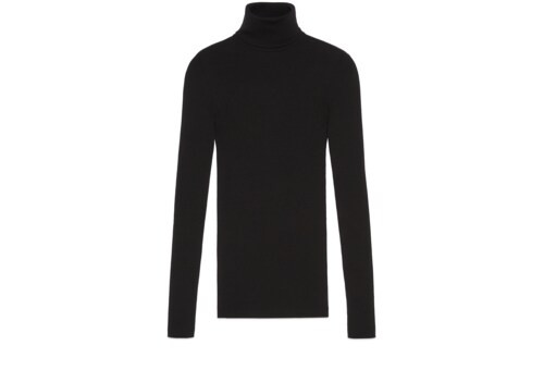 Fine rib knit wool turtleneck | Gucci (UK)