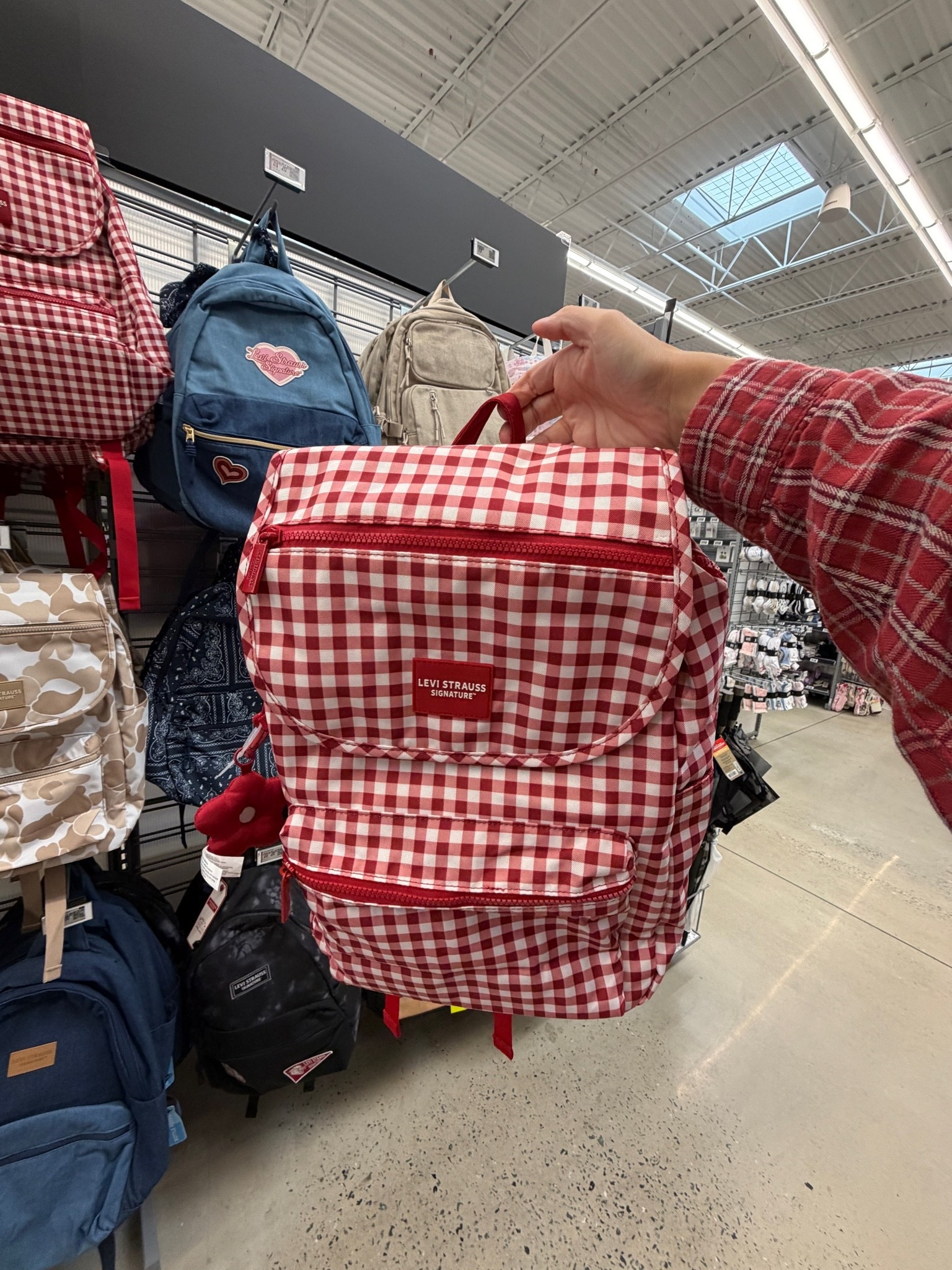 Red gingham backpack from Walmart - SO CUTE and on rollback right now! #LTKbag #LeviStrauss

#LTKTravel #LTKSeasonal #LTKSaleAlert
