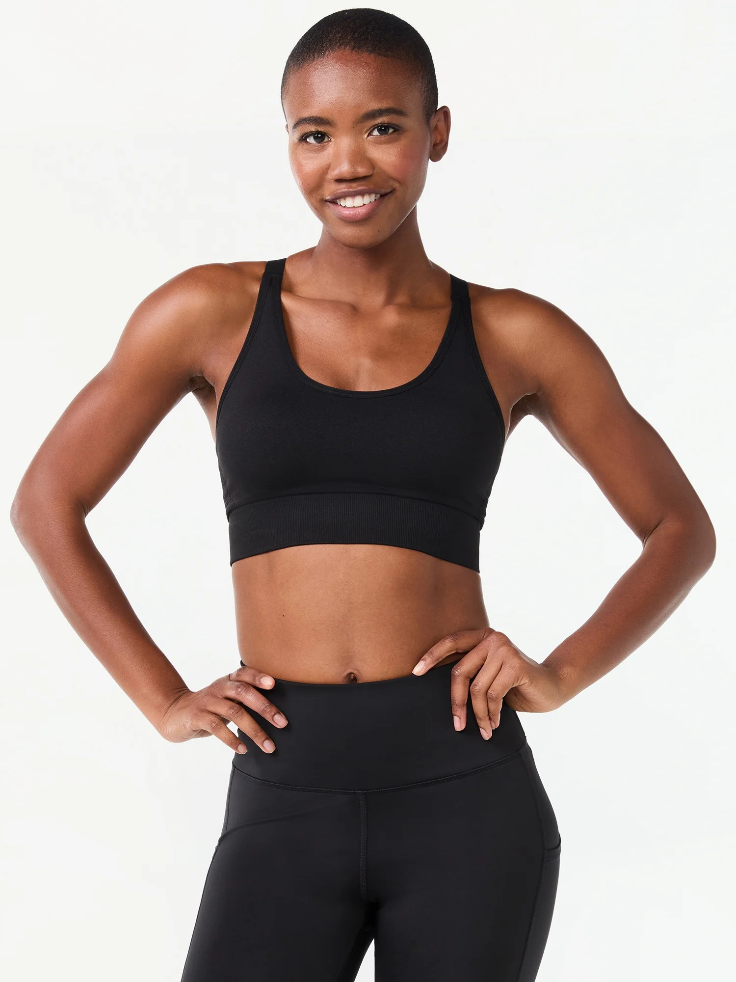 Love & Sports Women's Seamless Sports Bra | Walmart (US)