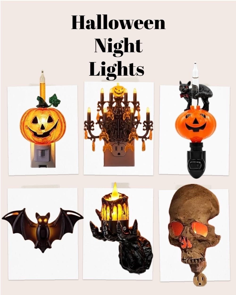 Night lights for spooky nights 🕯️

#LTKSeasonal