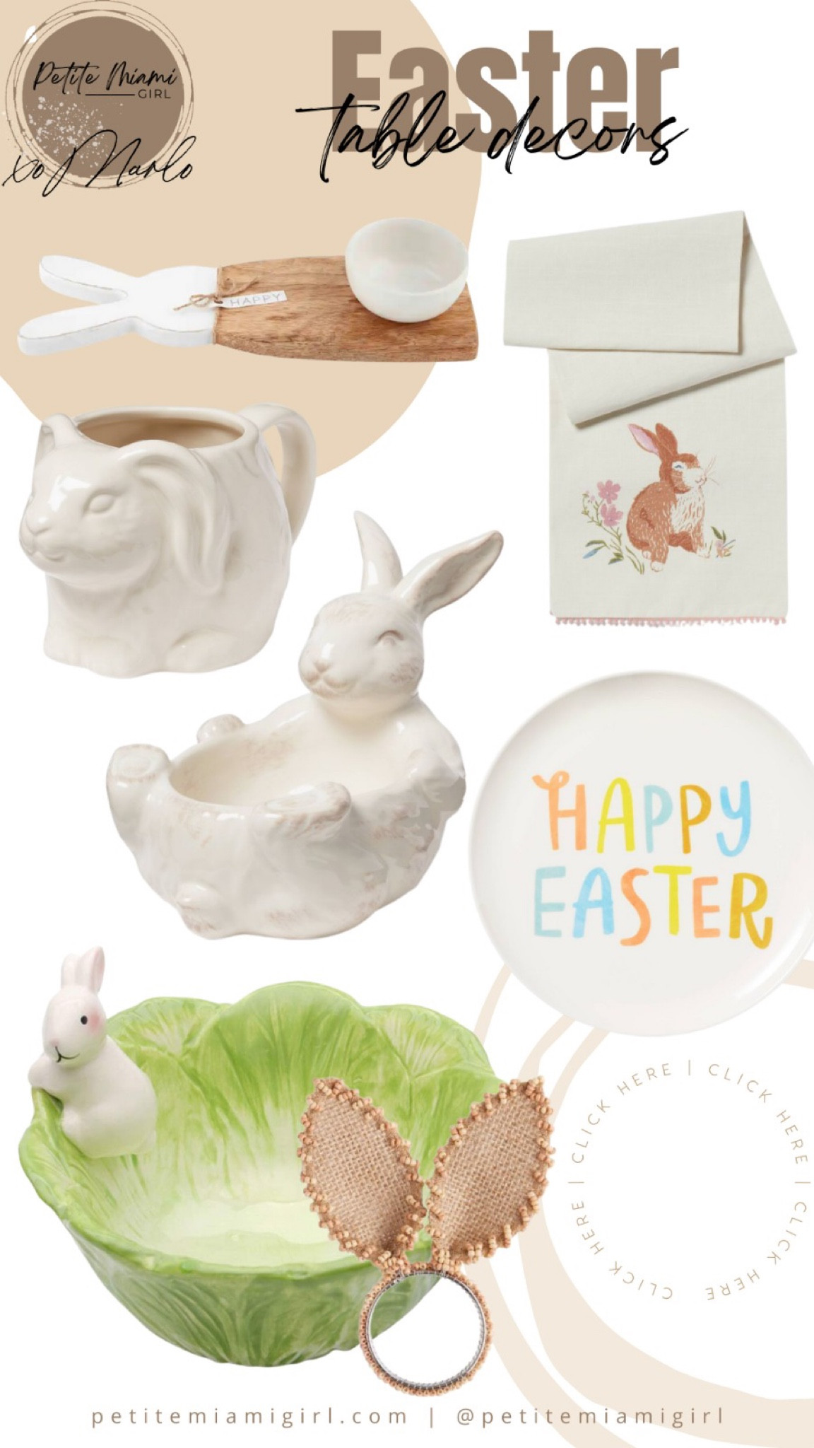 Easter Home Table decor 

#LTKhome #LTKSeasonal #LTKfamily