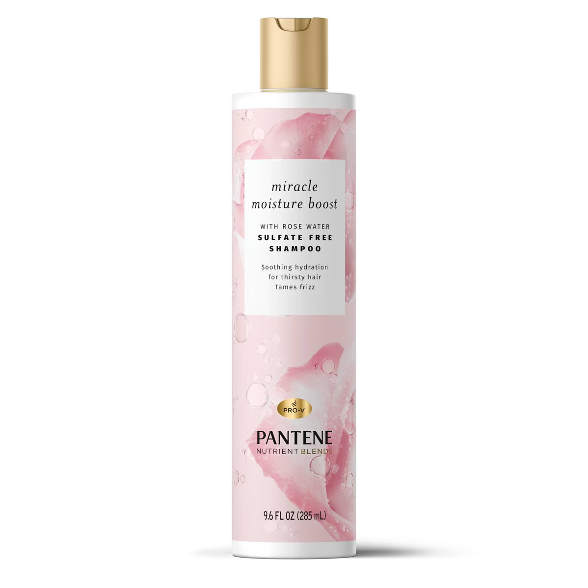 Pantene Nutrient Blends Sulfate Free Miracle Moisture Rose Water Shampoo | Target