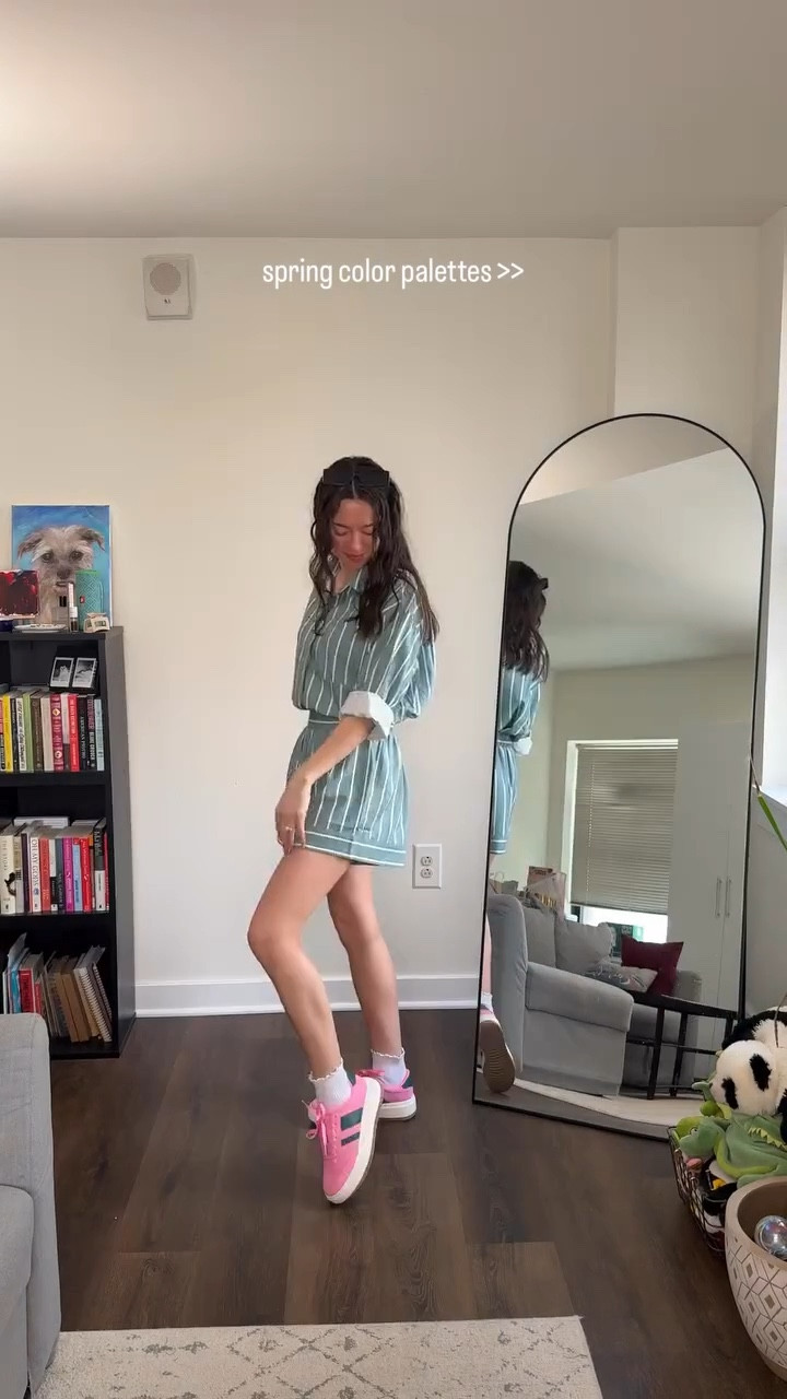 Shop the lingerie & use code LOVE to buy 2 get one free! https://shopmy.us/collections/4404941

Spring is officially for color clashing. 🌸🌿 Styling @ucalingerieofficial’s new lace collection using contrast layering. 

I went for a “strawberry matcha” aesthetic—pairing their pop-of-pink lace under a sage stripe set, and the olive lace for a moodier contrast against a full pink look. It’s that “peek-a-boo” detail that makes an outfit feel intentional. The lace is incredibly soft (no itching, just vibes), and I’m wearing the matching Pink Lace Thong and the Olive Full Lace set for a more covered, romantic feel.

Which combo is your favorite? ✨
.
.
.
#UCALingerie #EarlySpringPalette #PinkMeetsGreen #SpringStyle #layeringseason 

I’m Rachel Corridean — a lifestyle creator sharing approachable fashion, beauty, and everyday style ideas with a mix of creativity and humor. I love showing how small styling choices, like layering, color contrast, or unexpected details, can completely transform an outfit and help you feel more confident in what you wear.

spring color clashing outfits, pink and green outfit ideas, strawberry matcha aesthetic outfit, lace lingerie layering outfit, peekaboo lingerie styling, contrast layering fashion trend, early spring color palette outfits, feminine layering details, pink lace lingerie styling, olive green lace lingerie outfit, romantic lingerie aesthetic, intentional outfit styling tips, how to layer lingerie under outfits, spring outfit inspiration for women, fashion creator styling ideas