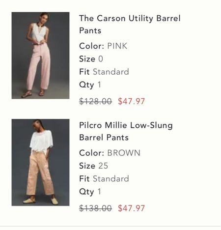 pants under $50!! size down  

#LTKSaleAlert #LTKFindsUnder50 #LTKStyleTip