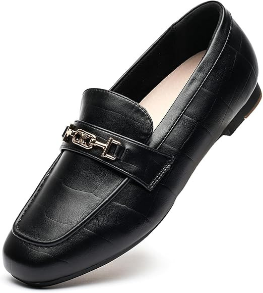 DeYashopin Women's Flats Shoes Leisure Shoes Slip On Work Shoes Comfort Walking Shoes | Amazon (US)