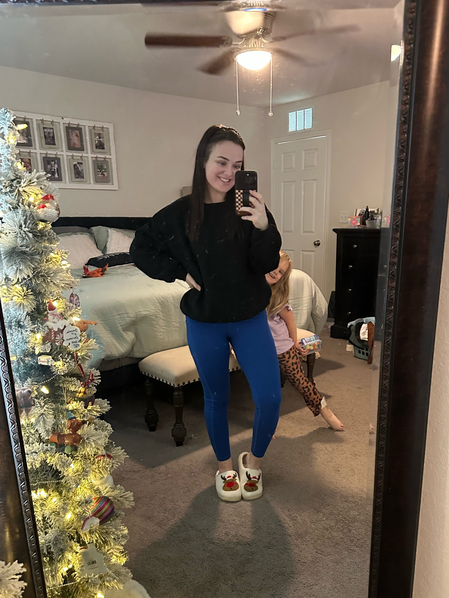 In my cozies for a cleaning day. These leggings are on sale for cyber Monday and they are sooo comfortable and have great tummy control! 

#LTKSeasonal #LTKFindsUnder50 #LTKCyberWeek