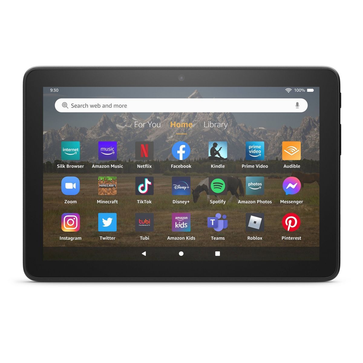 Amazon Fire HD 8 Tablet 8" - 32GB - Black (2022 Release) | Target