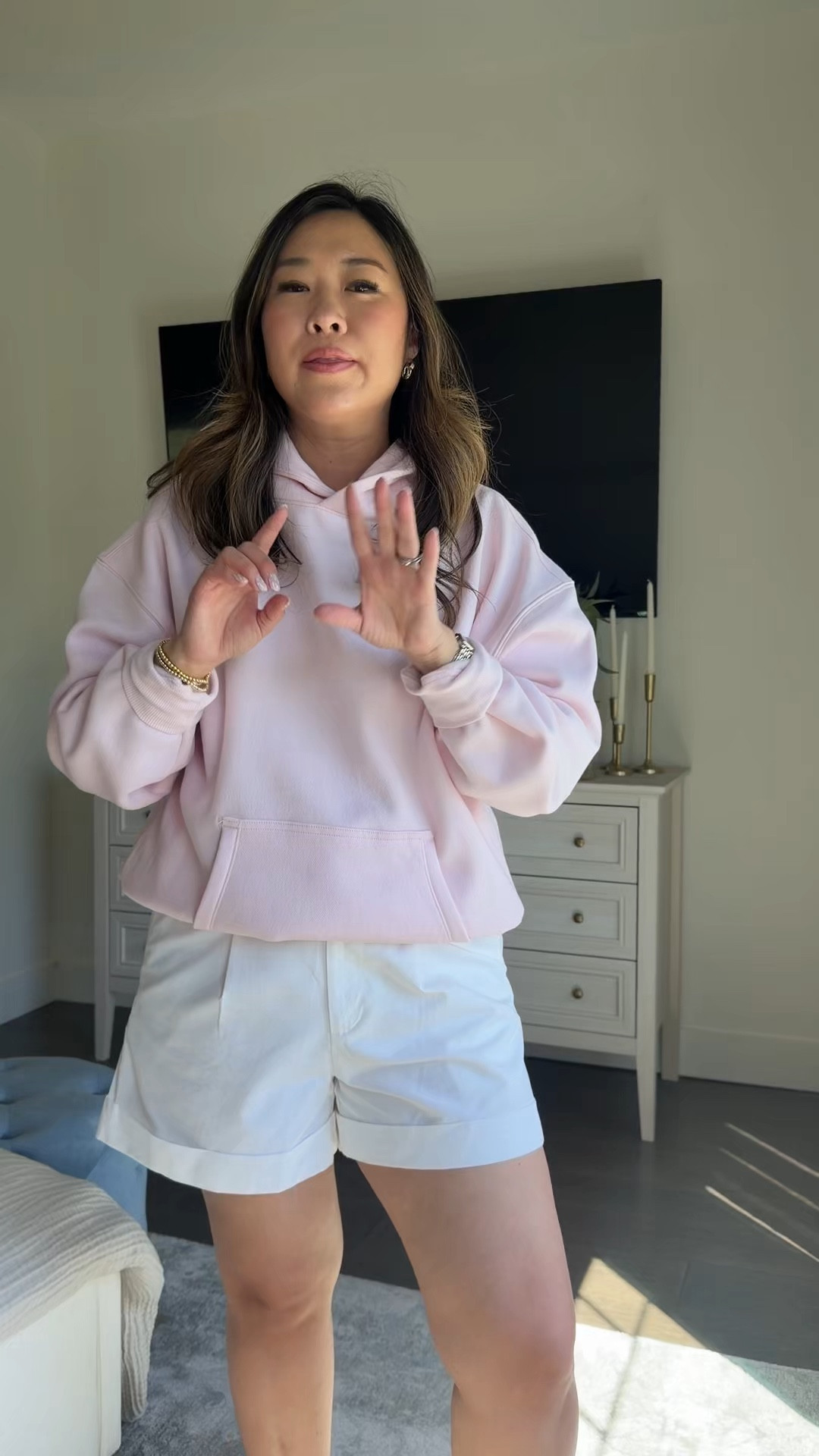 Target Spring/Summer New Arrivals on a pear shaped mid sized body // Memorial Day // summer outfit 

Flag Sweatshirt: Large
White Shorts: 8

#LTKootd #LTKOver40