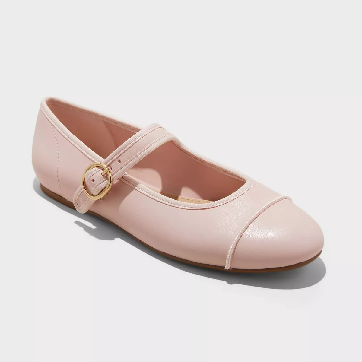 Women's Natalie Mary Jane Ballet Flats - Wild Fable™ Pink 9 | Target