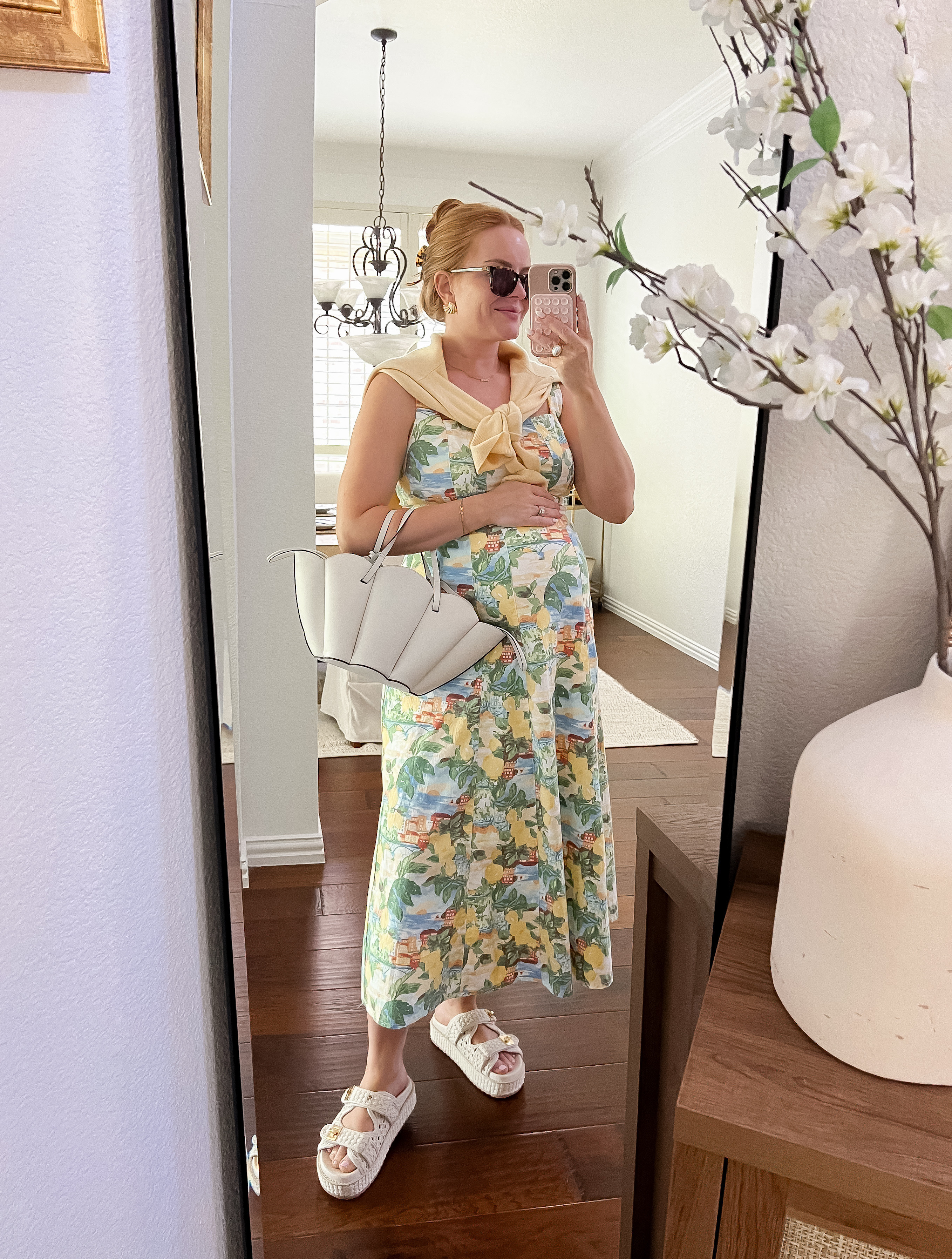 Weekend wear💛 I love this Abercrombie dress for a casual but fun weekend look! The print transports you to Italy!

#LTKSeasonal #LTKBump #LTKSummerEdit