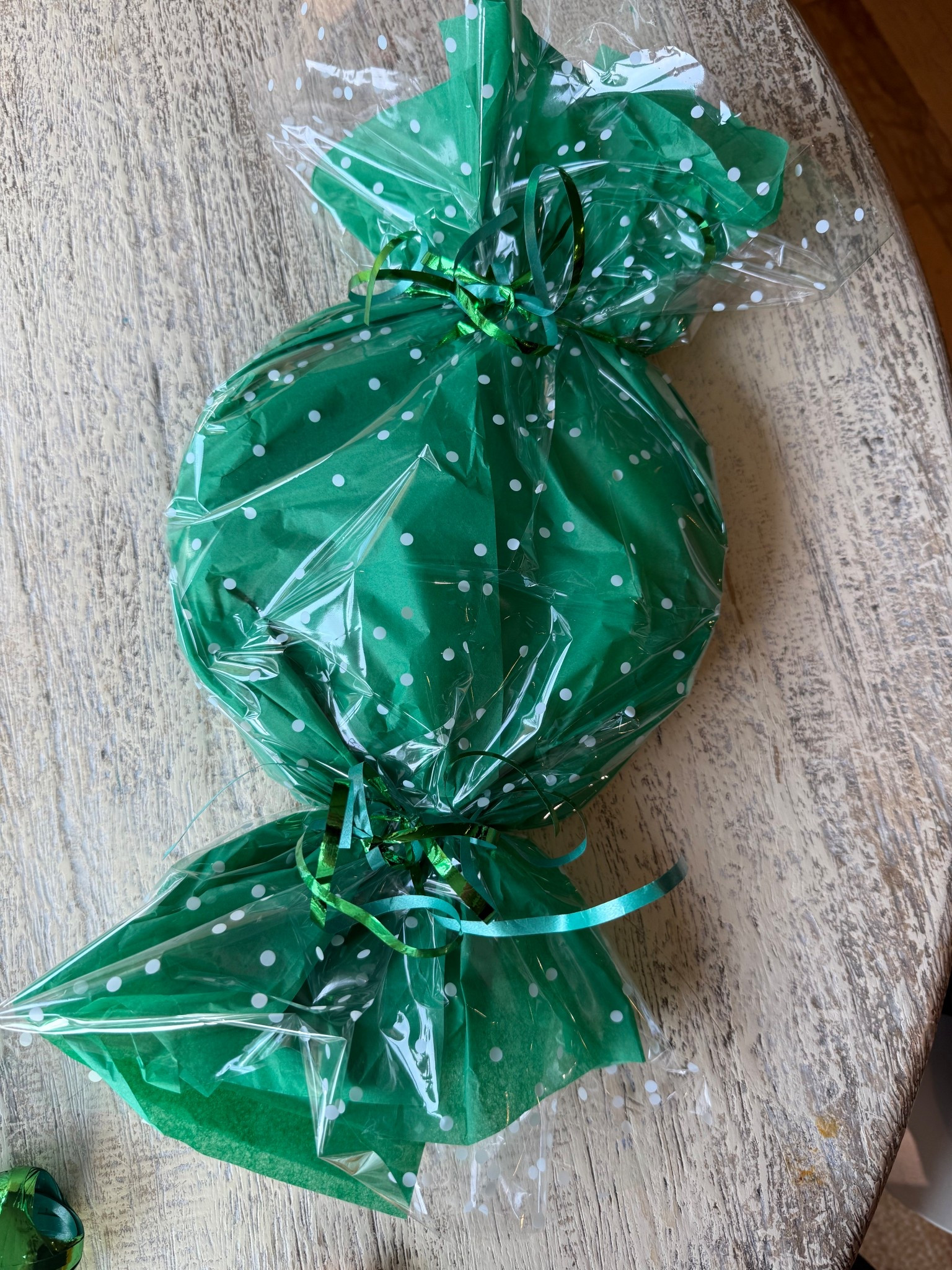 Round items automatically get wrapped like candy in my book 🍬 

#giftwrapping
#wrappingpaper
#giftwrap
#cellophane

#LTKHoliday #LTKCyberWeek #LTKGiftGuide