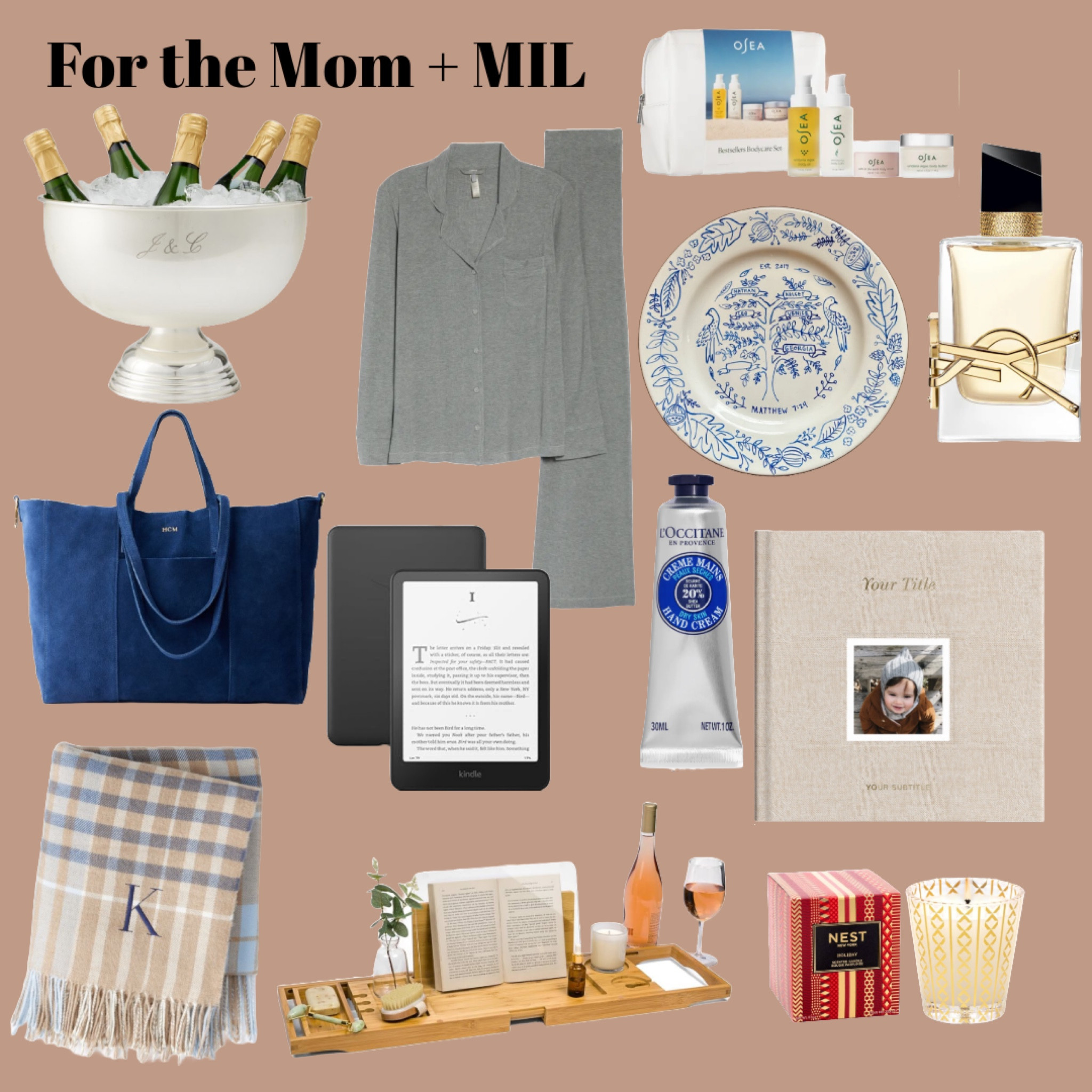 Mom and Mother in Law gift ideas! Love the idea of a photo book or the custom family tree plate 🫶🏼 #giftguideforher #giftguideformom #motherinlawgifts #holidaygiftideas 

#LTKFamily #LTKGiftGuide #LTKHoliday