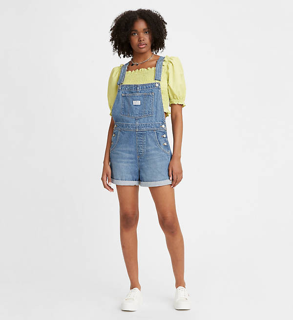 Vintage Women's Shortalls(83)Indigo Minute - Medium WashSizeXSSMLXLAlso Available In Women's Plus... | LEVI'S (US)