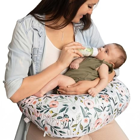 Boppy Nursing Pillow - Verified Safe Breastfeeding Pillow with Softer Fill for Comfortable Suppor... | Amazon (US)