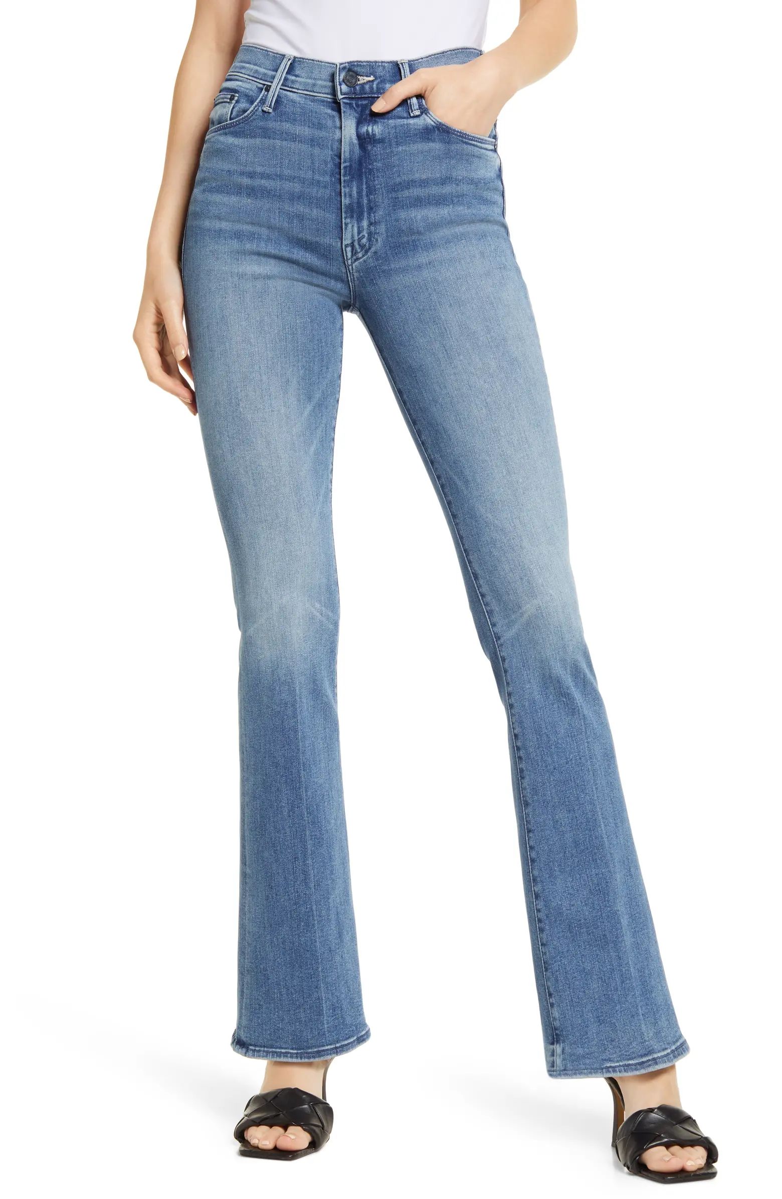 MOTHER Skimp High Waist Flare Leg Jeans | Nordstrom | Nordstrom