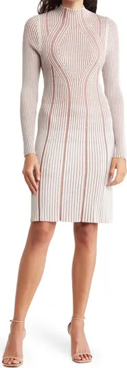 Ribbed A-Line Sweater Dress | Nordstrom Rack