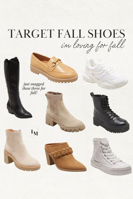 Target fall shoes & boots! 😻

#LTKshoecrush #LTKunder50 #LTKSeasonal