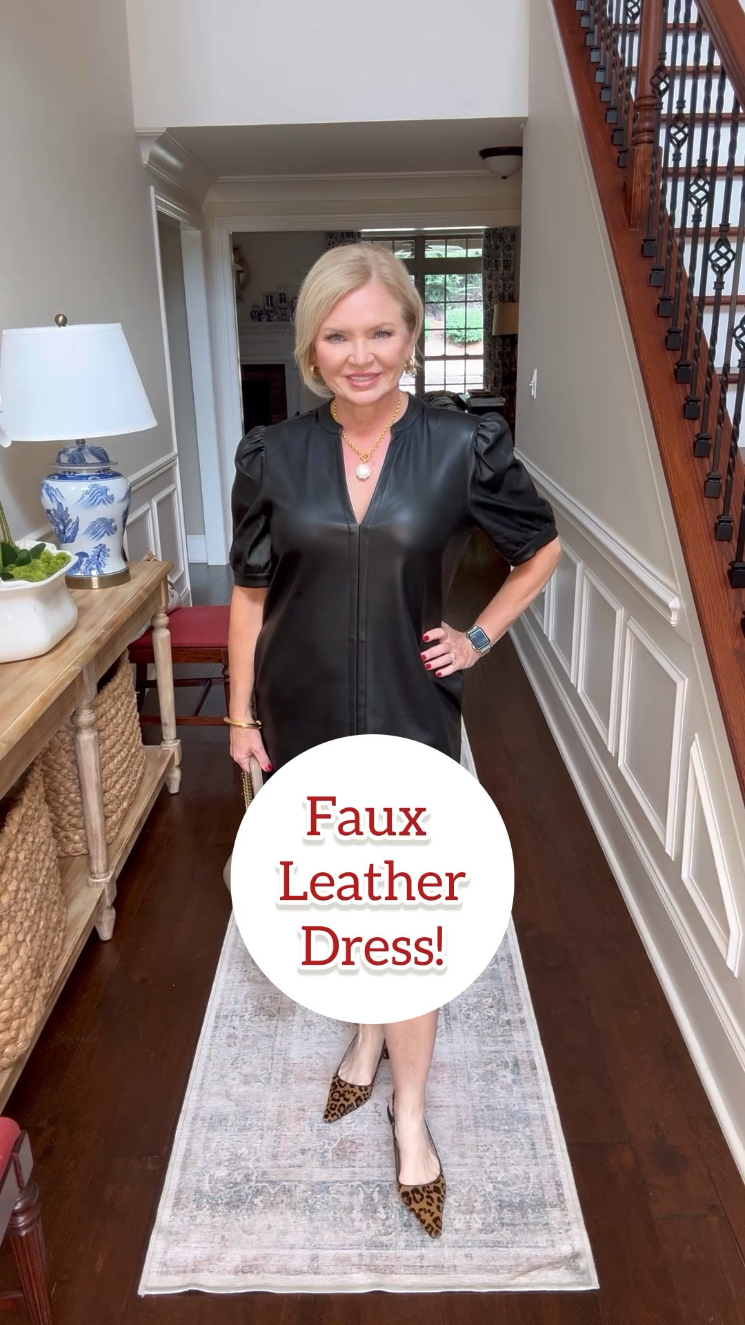 What a great dress! It's the perfect thing for when you don't know what to wear. Dinner with friends, cocktails, date night, girls' night, you name it! Change it up with shoes & accessories. 

Date night outfit
Girls night outfit
Cocktail dress
Faux leather
Leopard print shoes
Boots
Concert outfitt

#LTKStyleTip #LTKSeasonal #LTKOver40