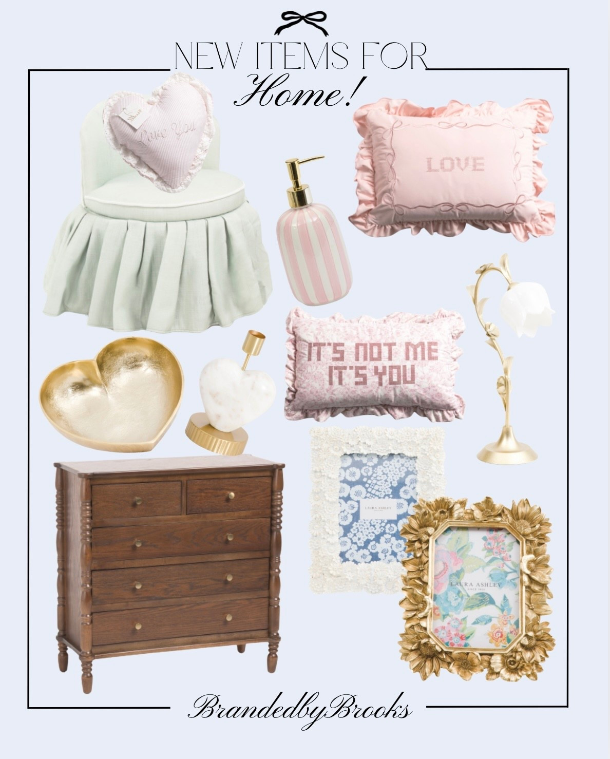 Obsessed is an understatement 💗 These light pink home decor finds are giving the soft, cozy, girly vibes I love — from the cutest accent pillows to dreamy details that instantly brighten any space. Perfect for refreshing your home with a little feminine touch ✨
Shop all my favorite pink decor finds linked here! 🛋️🎀


#LTKdayinmylife #LTKGiftGuide #LTKHome
