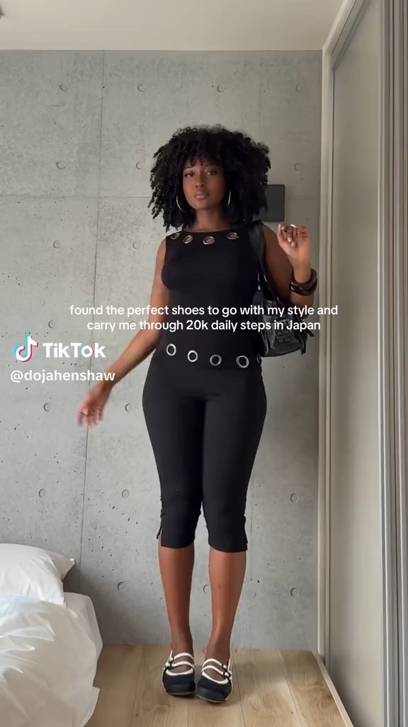 $100 in the Japan stores perfect ballet flats details at the end of the video - top & bag Minga London 

#LTKootd #LTKgrwm #LTKspringtrends