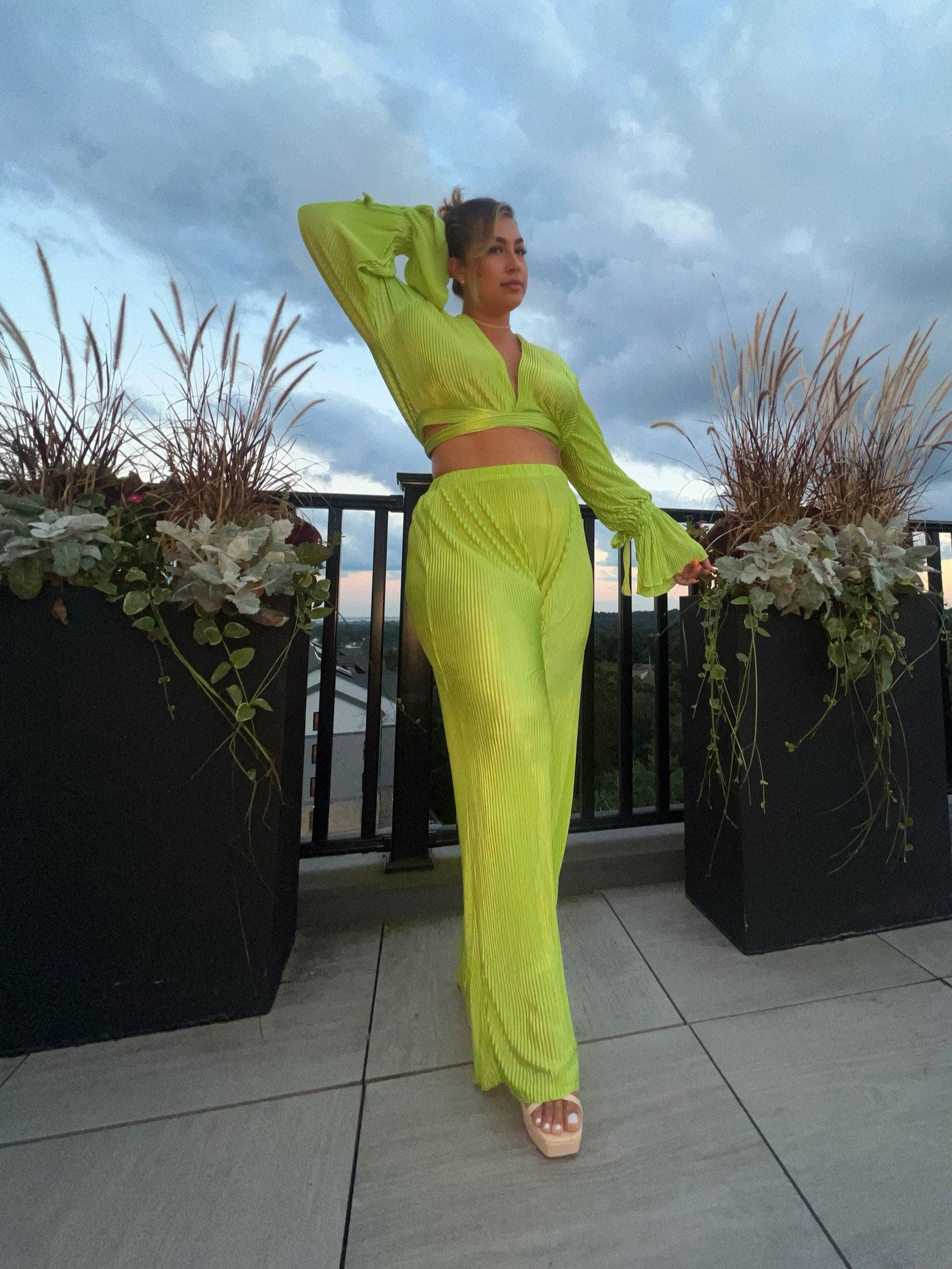 One for St. Pattys day 🍀 but this fit is great for a spring or summer night. Light weight and comes in so many colors!

#LTKbeauty #LTKstyletip #LTKparties